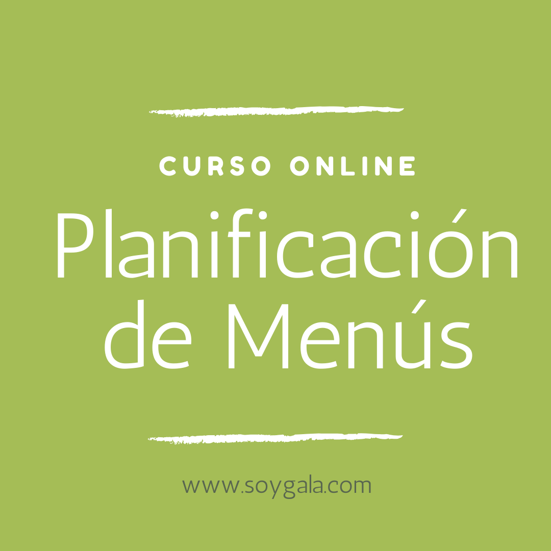 planificación de menús